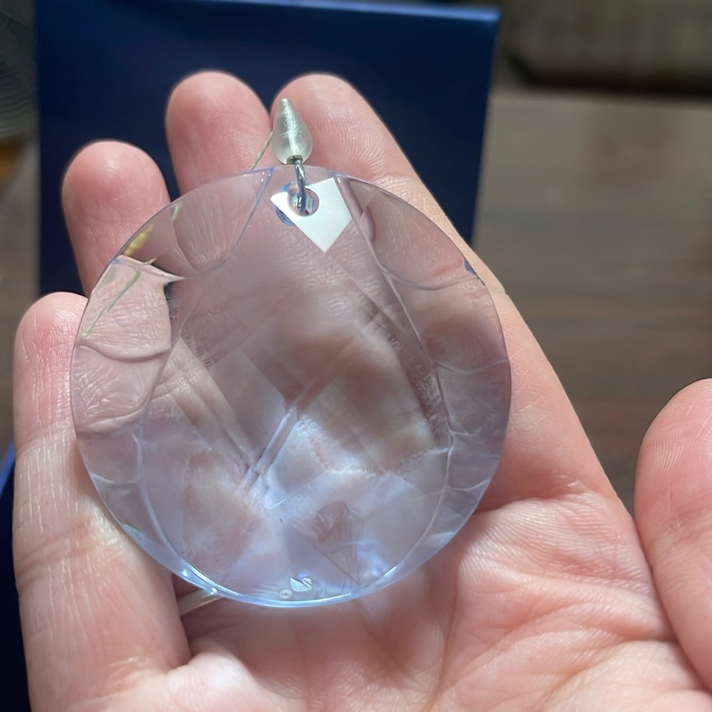 Swarovski Crystal blue Retractable Window Suncatcher Limited Edition ornament - Picture 8 of 9